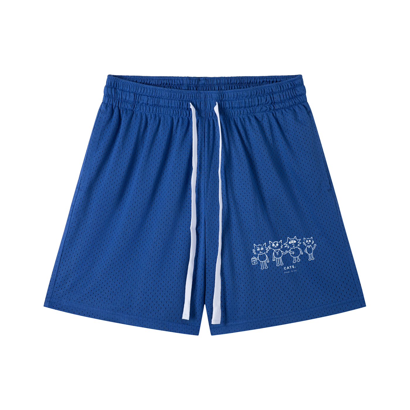 00. cats. (mesh-shorts)