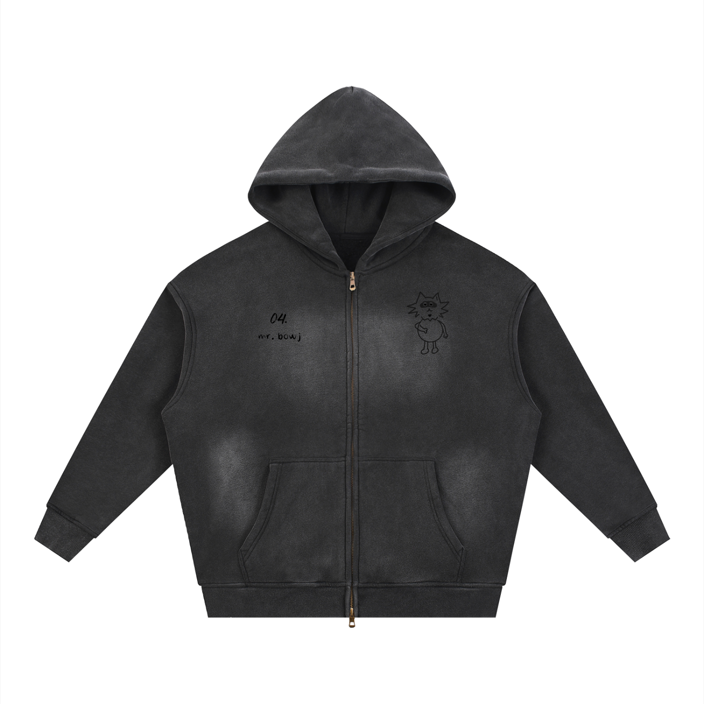 04. bowj. (hoodie-zip)