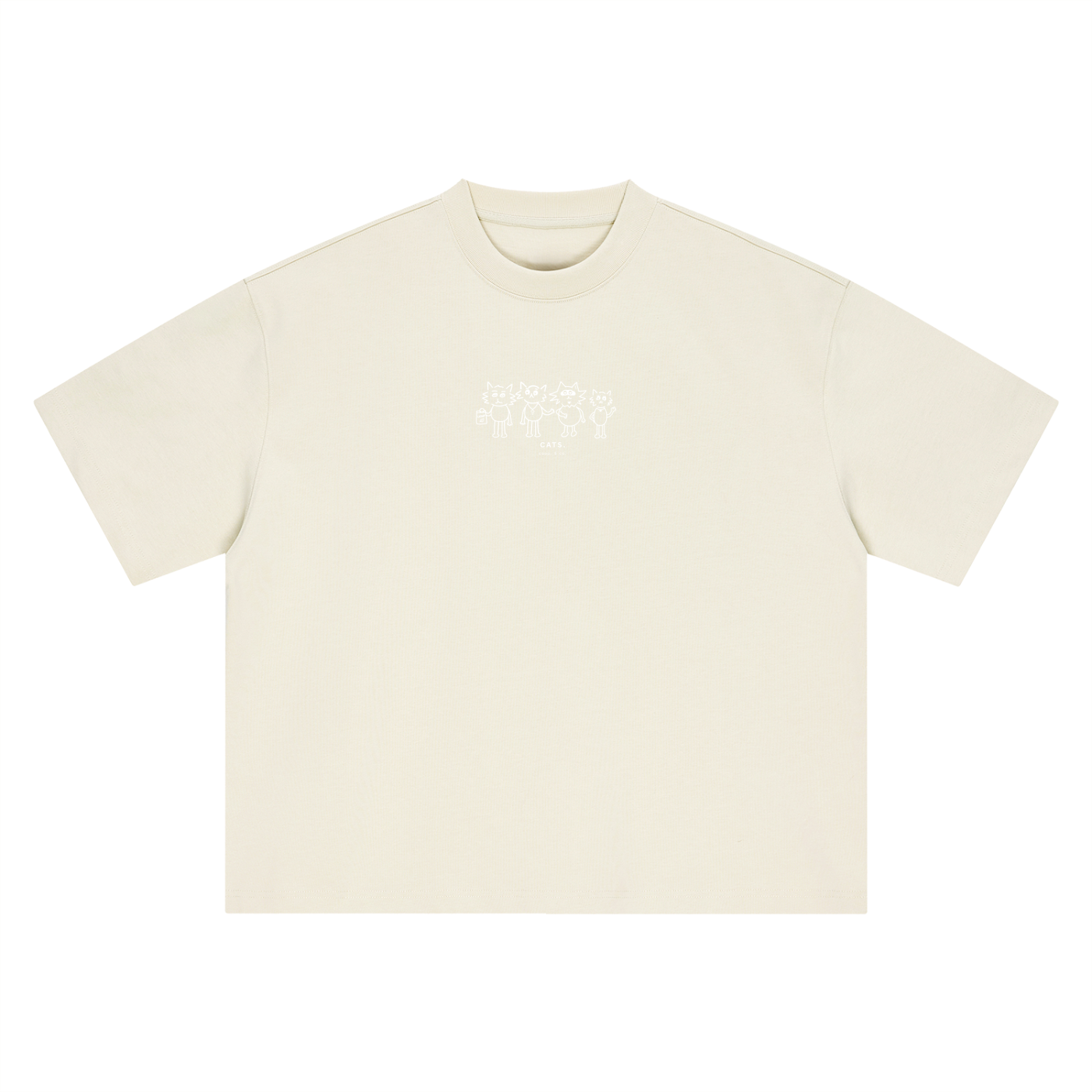 00. cats. (boxy-tee)