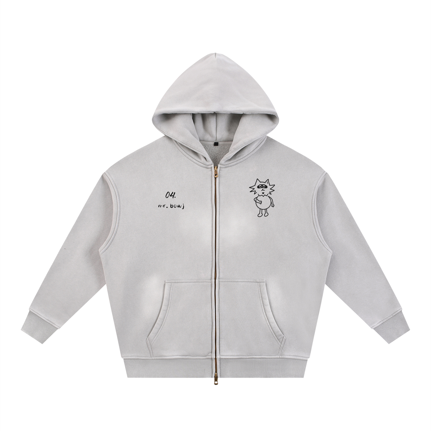 04. bowj. (hoodie-zip)