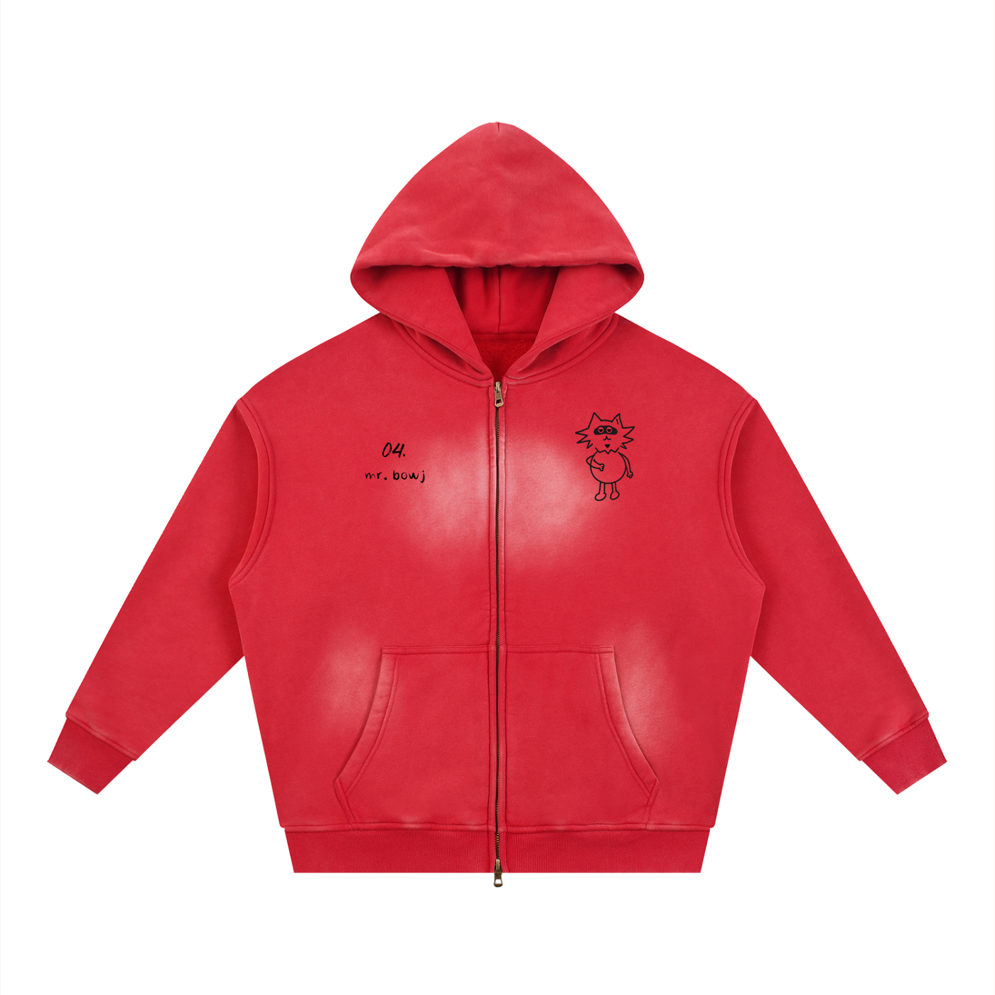04. bowj. (hoodie-zip)