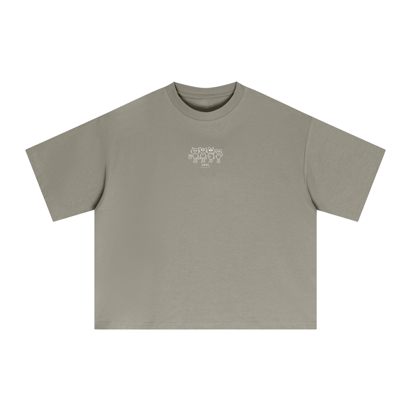 00. cats. (tee)